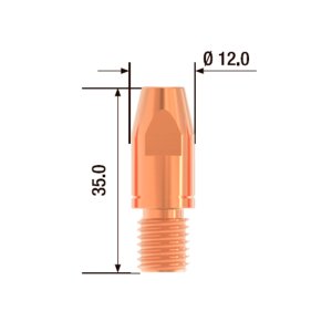 FUBAG    Контактный наконечник M10х35 мм CuCrZr D=1.6 мм (10 шт) блистер в Пензе фото