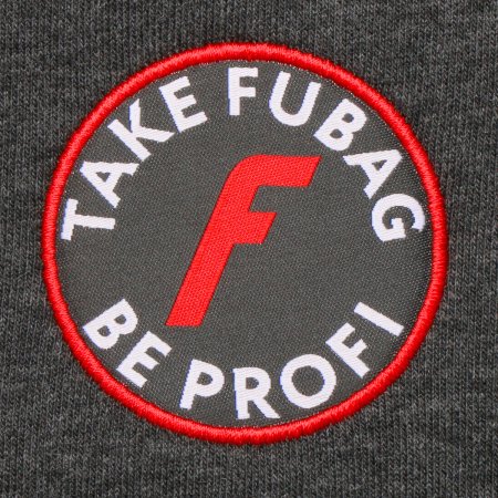 Серо-красная толстовка Fubag с капюшоном  размер XXL в Пензе фото