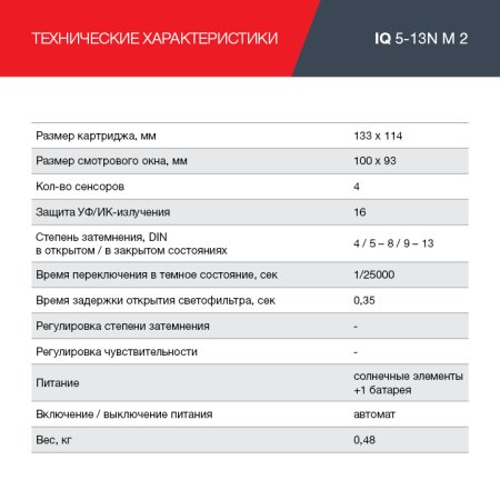  Маска сварщика Хамелеон с регулирующимся фильтром FUBAG IQ 5-13N M 2 в Пензе фото