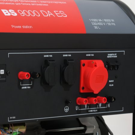 Бензиновый генератор FUBAG BS 9000 DA ES (трехфазный) с электростартером и коннектором автоматики в Пензе фото