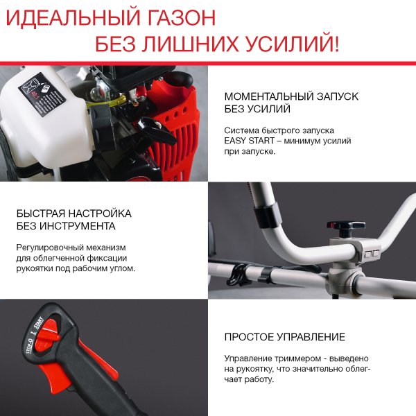 FUBAG Бензиновый триммер FPT 33 + Триммерная леска сечение витой квадрат L 130 м * 2.4 мм в ПОДАРОК в Пензе фото