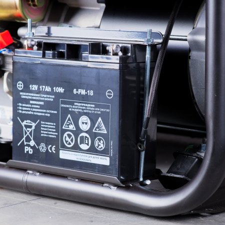 Бензиновый генератор FUBAG BS 9000 DA ES (трехфазный) с электростартером и коннектором автоматики в Пензе фото