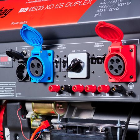 Бензиновый генератор FUBAG BS 8500 XD ES DUPLEX для одно и трехфазного режимов работы в Пензе фото