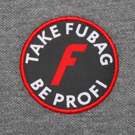 Серая рубашка-поло Fubag с красными пуговицами  размер M в Пензе фото