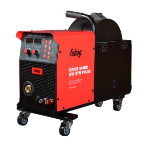 Сварочный полуавтомат_INMIG 500T DW SYN PULSE (арт. 31443) + Подающий механизм DRIVE INMIG DW SYN PULSE (41105) + Горелка FB 550W 3m (31652) + Блок жидкостного охлаждения Cool 70__для арт. 31406_31443_31453_31455_31456_31457_31454 (31409) + Тележка_для ар в Пензе фото