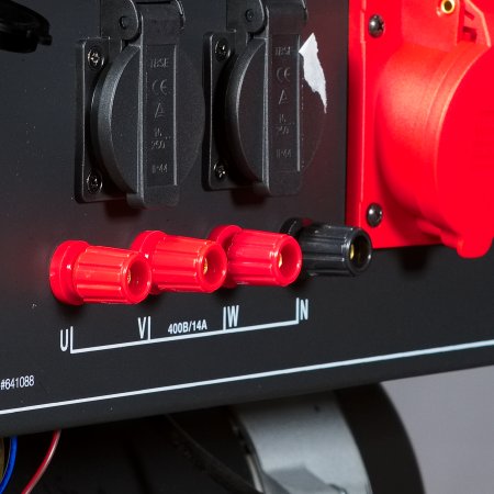 Бензиновый генератор FUBAG BS 8000 DA ES (трехфазный) с электростартером и коннектором автоматики в Пензе фото