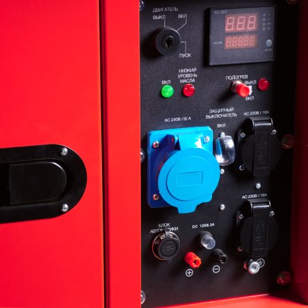 FUBAG Дизельный генератор с электростартером и коннектором автоматики DS 6500 AC ES (кожух) в Пензе фото