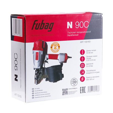 FUBAG Пистолет гвоздезабивной барабанный N90C в Пензе фото