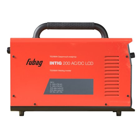 FUBAG Инвертор сварочный INTIG 200 AC/DC Pulse LCD + Горелка FB TIG 26 5P 4m  в Пензе фото