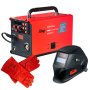 FUBAG Сварочный полуавтомат IRMIG 208 SYN PLUS (31447) + Маска сварщика Хамелеон IR 9-13N S (38072) + Сварочные краги на подкладке красные FWGN 10R (641180) в Пензе фото