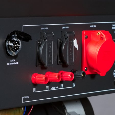 Бензиновый генератор FUBAG BS 8000 DA ES (трехфазный) с электростартером и коннектором автоматики в Пензе фото