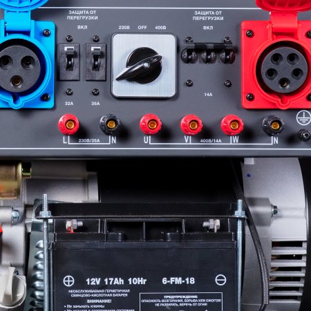 Бензиновый генератор FUBAG BS 8500 XD ES DUPLEX для одно и трехфазного режимов работы в Пензе фото