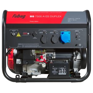 FUBAG Бензиновый генератор с электростартером и коннектором автоматики BS 7500 A ES DUPLEX + Блок автоматики Startmaster BS 11500 D (400V) для трехфазных сетей в ПОДАРОК в Пензе фото