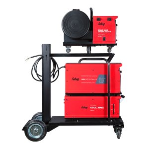 FUBAG Сварочный полуавтомат XMIG 500T DW PULSE  + Подающий механизм DRIVE XMIG DW PULSE  + Горелка FB 550W 3m  + Блок жидкостного охлаждения Cool XMIG  + Шланг-пакет 5 метров 95мм2 14 pol с жидкостным охлаждением + Тележка XM в Пензе фото