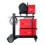 FUBAG Сварочный полуавтомат XMIG 500T DW PULSE + Подающий механизм DRIVE XMIG DW PULSE  + Горелка FB 550W 3m + Блок жидкостного охлаждения Cool XMIG + Шланг-пакет 5 метров 95мм2 14 pol с жидкостным охлаждением + Тележка  в Пензе фото
