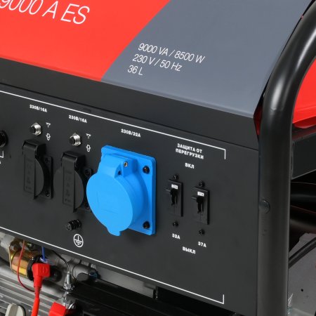 Бензиновый генератор FUBAG BS 9000 A ES с электростартером и коннектором автоматики в Пензе фото