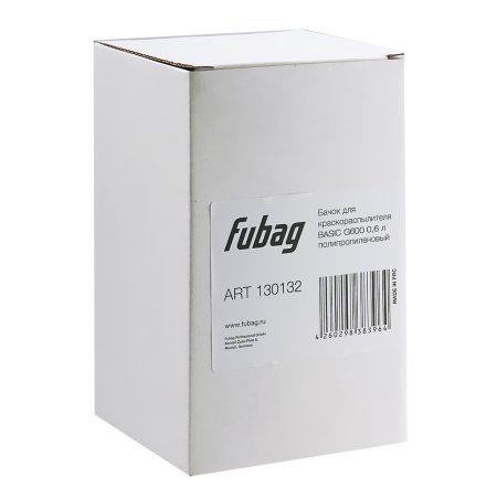 FUBAG Бачок для краскораспылителя BASIC G600, 0.6л полипропиленовый в Пензе фото