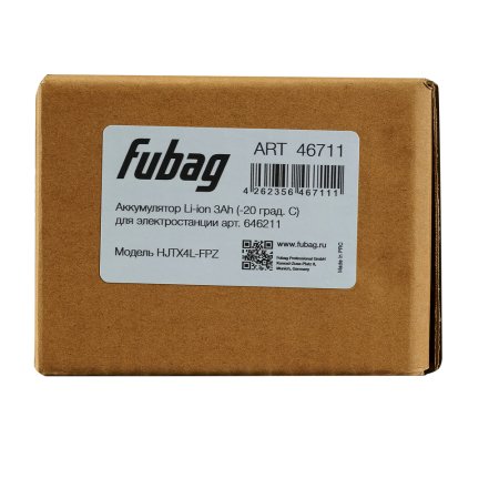 Аккумулятор FUBAG li-ion 3Ah для инверторного генератора TI 11000 A ES (арт. 646211) купить в Пензе