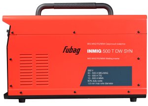 Сварочный полуавтомат INMIG 500T DW SYN + Подающий механизм DRIVE INMIG DW SYN + Шланг-пакет 5 м + Горелка FB 500 3 м + Блок жидкостного охлаждения + Тележка в Пензе фото